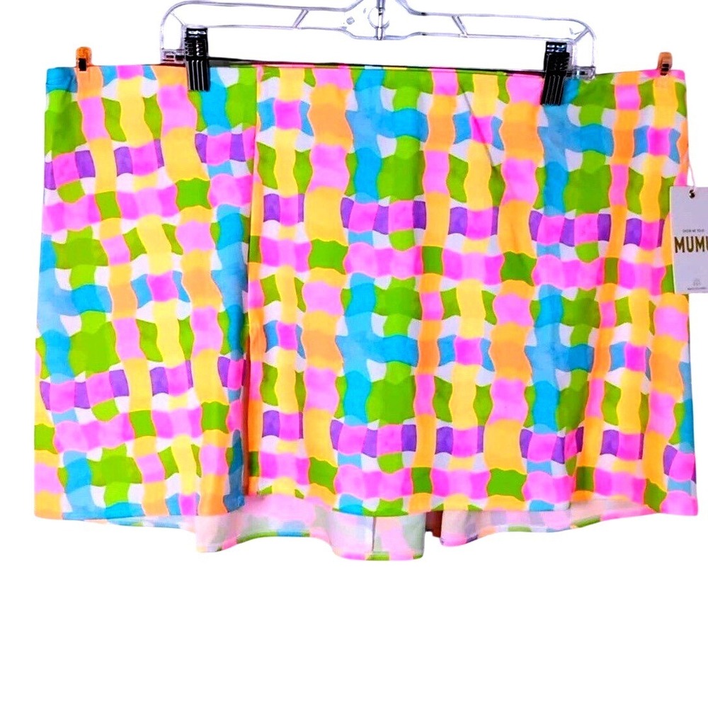 Show‎ Me Your MuMu Shores Swim Coverup Skirt Sz 1X - Picture 3 of 6